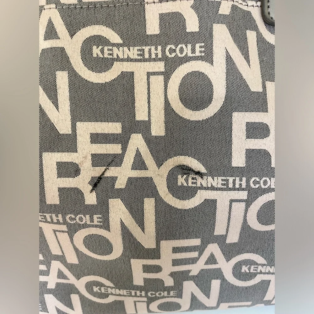 Kenneth Cole Reaction Tan and Black Laptop Bag